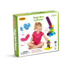 EduShape Nopper / Magic Brix - "Pull-Back" sæt - 56 dele - Fra 3 år. - Billede 1