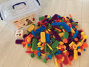 EduShape Nopper / Magic Brix - Lille sæt - 72 dele - Fra 3 år. - Billede 1