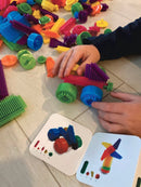 EduShape Nopper / Magic Brix - Jumbo sæt - 360 klodser - Fra 3 år. - Billede 1