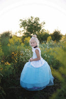 Udklædning - Prinsesse, lyseblå - 6-8 år. - Billede 1