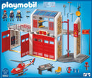 Playmobil City Action - Stor Brandstation - Fra 4-10 år. - Billede 1