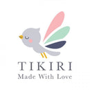 Tikiri Zebra - Helstøbt Biderangle / Gummidyr - Fra 0 år. - Billede 1