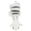 Tikiri Zebra - Helstøbt Biderangle / Gummidyr - Fra 0 år. - Billede 1