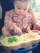 Hape + Baby Einstein - Magic Touch Drums - Fra 6 mdr. - Billede 1