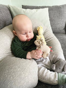 Tikiri Tøjdyr - Blød Økologisk Løve - H:9 cm - Fra 0 år. - Billede 1