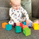 EduShape Byggeklodser med tekstur - Prisvinder - 10 dele - Fra 0 år. - Billede 1