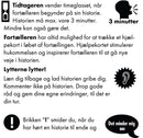 LynHistorier - Samtalekortspil med 100 kort - Fra 6 år - Billede 1