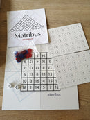 Matribus - Prisvindende matematisk spil - Fra 9 år. - Billede 1