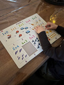 Matematik Puslespil Tæl