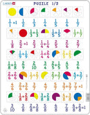 Matematik Puslespil Brøker - Billede 1