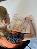 Matematiske Puslespil i pap - 5 stk - Fra 6 år.