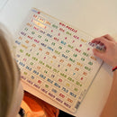 Matematiske Puslespil i pap - 5 stk - Fra 6 år.