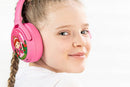 BuddyPhones Cosmos - Princess pink - m/ aktiv støjreduktion.
