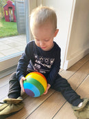 Skumbold - Ø: 15 cm - Regnbue farvet - Billede 1
