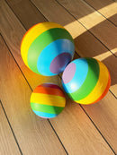 Skumbold - Ø: 12 cm - Regnbue farvet - Billede 1