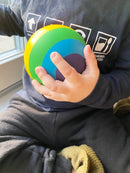 Skumbold - Ø: 9 cm - Regnbue farvet - Billede 1