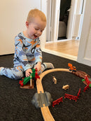 BRIO 33984 - Togbane, Bondegårdssæt - 30 dele - Fra 3 år.