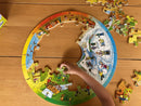 Gulvpuslespil fra Beleduc - De 4 Årstider - 49 brikker.
