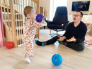 Humørbolde - sæt med 6 bolde med forskellige ansigtsudtryk. - Billede 1