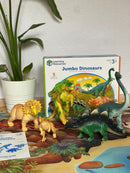 Jumbo Dyresæt: 5 stk Dinosaur - Sæt