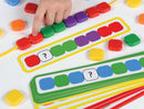 Læringsspil, Farvede Perler - Educational Advantage - Fra 3 år. - Billede 1