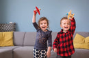 BS Toys Flyver i træ - Rød farve - Fra 3 år. - Billede 1