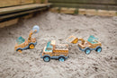 BS Toys Arbejdsmaskine - Asfalttromle L:18 cm - Fra 3 år. - Billede 1