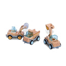 BS Toys Arbejdsmaskine - Asfalttromle L:18 cm - Fra 3 år. - Billede 1