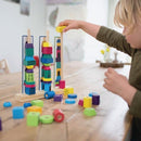 Stack Towers byggespil med 42 klodser - BS Toys - Fra 4 år. - Billede 1