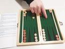 Backgammon i  træ - strategispil - GOKI - fra 7 år - Billede 1
