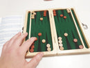 Backgammon i  træ - strategispil - GOKI - fra 7 år - Billede 1