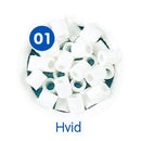 Hama Perler Midi 1000 stk Hvid (207-01)