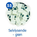 Hama Perler Midi 1000 stk Selvlysende Grøn (207-55)