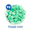 Hama Perler Midi 1000 stk Pastel Mint (207-98)