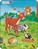 Puslespil i pap - 10 brikker (Bambi) - Billede 1