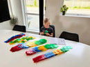 Polydron Basissæt Krystal - 184 dele - Fra 4 år