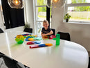 Polydron Basissæt Krystal - 184 dele - Fra 4 år