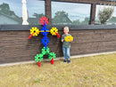 Gigant Octoplay fra Polydron - 20 dele.