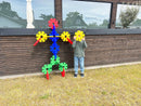 Gigant Octoplay fra Polydron - 20 dele.