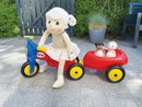 Dantoy Scooter/Skubber inkl. Anhænger - Fra 2 år. - Billede 1