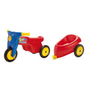 Dantoy Scooter/Skubber inkl. Anhænger - Fra 2 år. - Billede 1