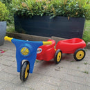 Dantoy Scooter/Skubber inkl. Anhænger - Fra 2 år. - Billede 1