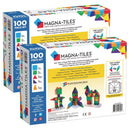 Magna-Tiles - 200 stk. Transparent. - Billede 1
