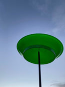 Jonglør tallerken med plaststav - 1 stk - ass farve. - Billede 1