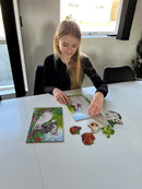 Puslespil i Pap fra Larsen - Katte - sæt med 2 stk.