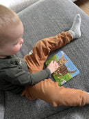 Puslespil i Pap - Dyrebørn - sæt med 4 stk.