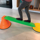 Gonge Build-N-Balance Balancetopsæt med Log Planke - H:10 cm. - Billede 1