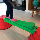 Gonge Build-N-Balance Balancetopsæt med Vippe Planke - H:24 cm. - Billede 1