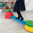 Gonge Build-N-Balance Balancetop Lille med Balance Disk - Fra 3 år. - Billede 1