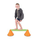 Gonge Build-N-Balance Balance Bropillesæt med Log Planke - H:24 cm. - Billede 1